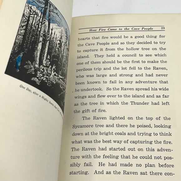 Stories From an Indian Cave Carolyn Sherwin Bailey 1939 Illustrated FREESHIPPING - Picture 7 of 9